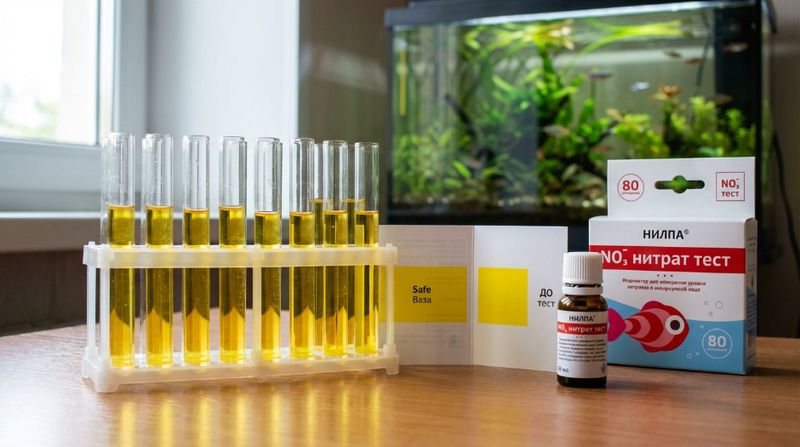 Комплект измерения уровня нитратов аквариумной воды