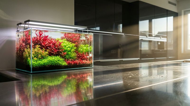 Строгая ландшафтная композиция живых растений