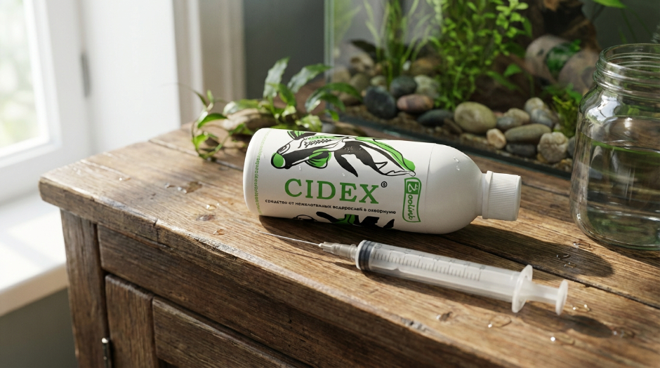 Сайдекс для аквариума (cidex): применение дезинфицирующего средства