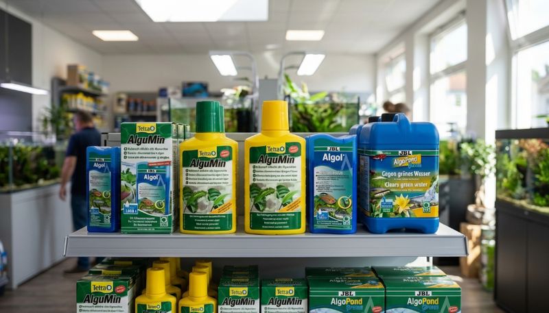 Широкий выбор препаратов для поддержания чистоты воды и эффективной борьбы с водорослями
